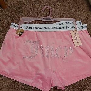 Juicy sleep shorts 2 pk